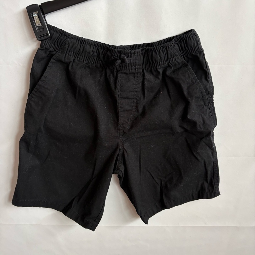 wonder nation Black Athletic Elastic-Waist Shorts. Size 10/12. INV25/380